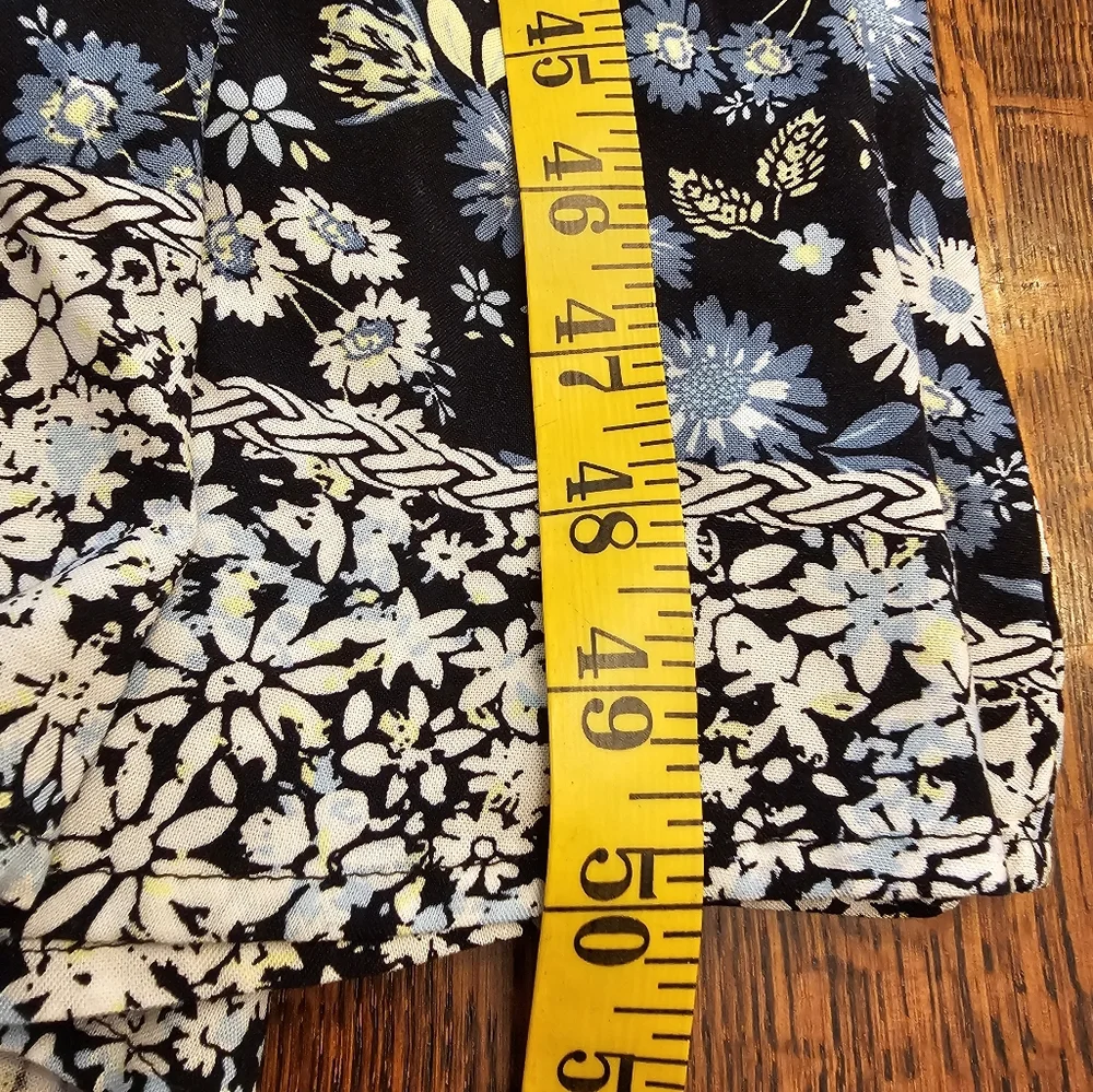 Lane Bryant Floral Self Tie Midi Dress - Picture 14 of 14